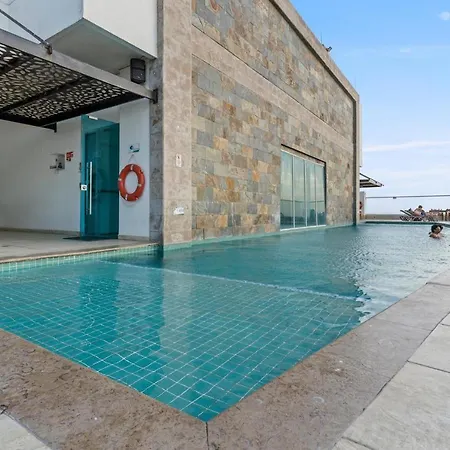 Apartamento Frente Al Mar, Piscina Piso 38 Cartagena